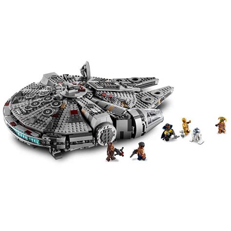 Lego Star Wars Millennium Falcon Construction Playset Wielokolorowy Kidinn
