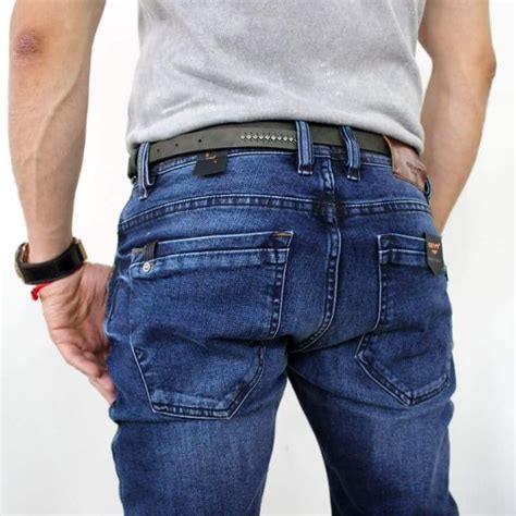 Jeans Hombre Pantalón Mezclilla Strech Moda Slim Fit 003 49900 En Mercado Libre