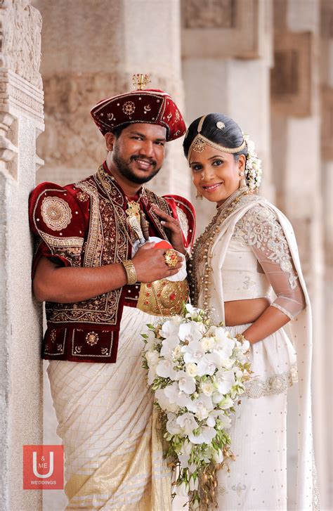 sri lankan kandyan groom and bride traditional wedding attire sri lankan wedding saree