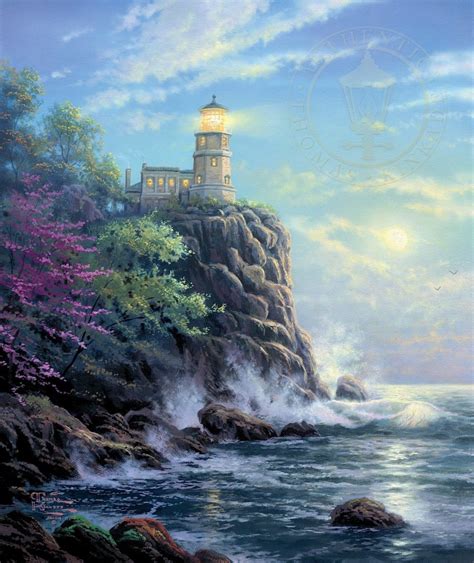 Lighthouses Art For Sale Thomas Kinkade Gallery New Jersey