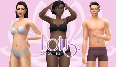 Sims 4 Lotus Default Skinblend The Sims Book Hot Sex Picture