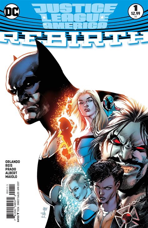 Justice League Of America Rebirth 1 Review Major Spoilers