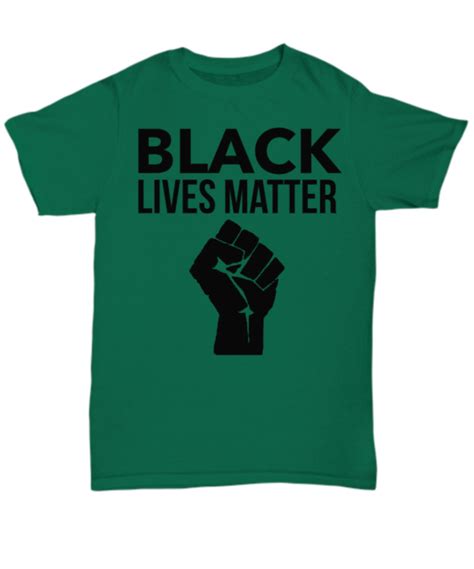 Black Lives Matter Black Fist Tee Unisex Tee Ebay