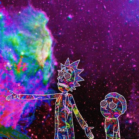 Trippy Rick And Morty Wallpaper Kolpaper Awesome Free Hd Wallpapers