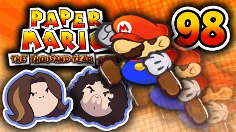 paper mario ttyd boots of bounce part 98 game grumps youtube
