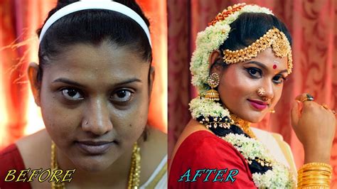 indian bridal makeup before after saubhaya makeup