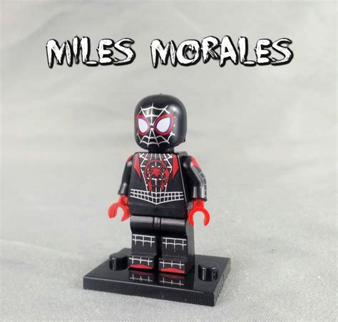 Miles Morales Spider Man Into The Spider Verse Minifigure By