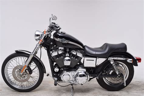 2003 Harley Davidson Xl1200c Sportster 1200 Custom Vivid Black