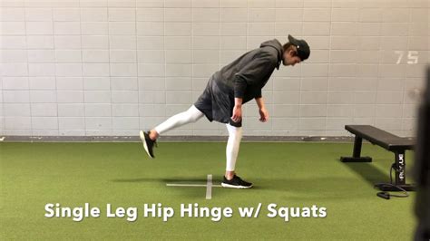 Single Leg Hip Hinge W Squats Youtube