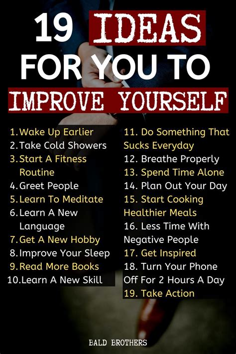 How To Improve Yourself Best Tips For The Everyday Man Self