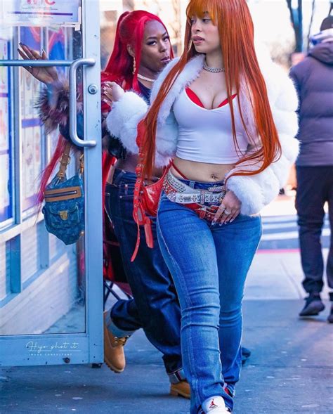 girl outfits cute outfits fashion outfits ice and spice chloe female rappers 2000s fashion