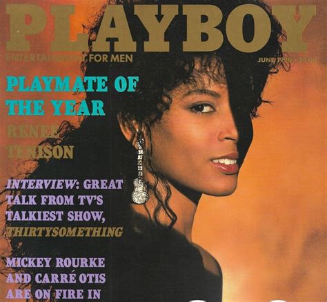 Vintage 1990 Playboy June Bonnie Marino Centerfold Renee Etsy