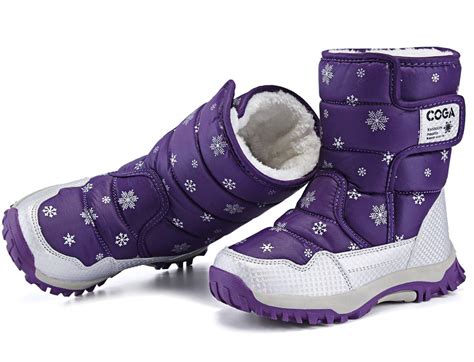 Buy Dadawen Girls Boys Snow Boots Winter Outdoor Waterproof Slip