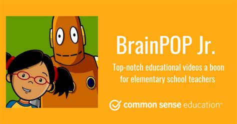 Brainpop Jr Review For Teachers Common Sense Education