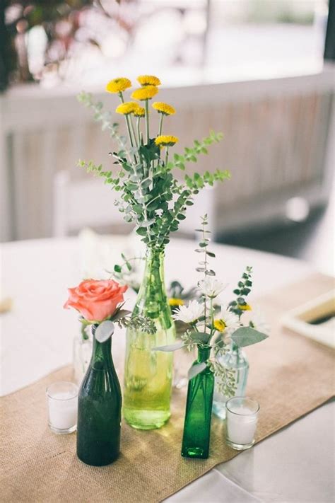 31 propuestas para decorar con botellas y tarros de ...