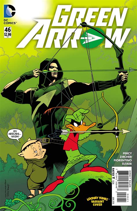 Sep150218 Green Arrow 46 Looney Tunes Var Ed Previews World