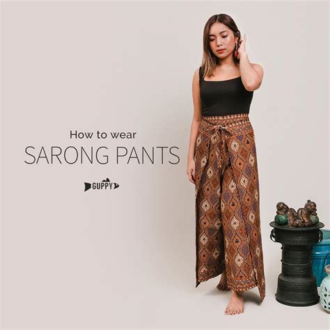 🌴how To Wear Sarong Pants 🌴 1 Guppy Beach Apparel