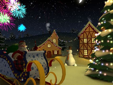 Christmas Holiday 3d Screensaver Free Download Christmas Holiday 3d