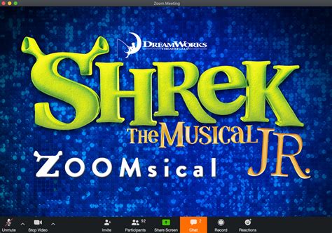 Shrek The Musical Jr Zoomsical Music Theatre International