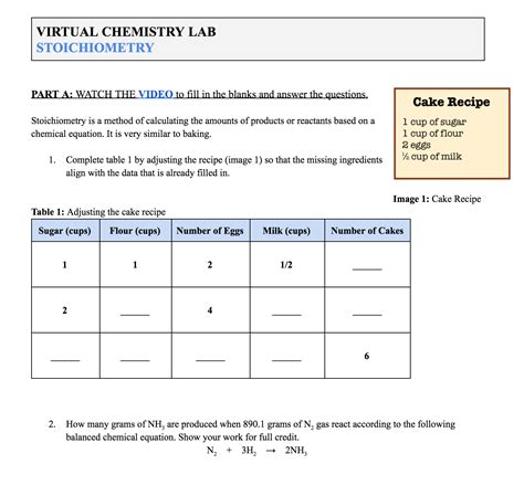 They must first calculate the correct volumes of concentrated acid solution and water… Basic Stoichiometry Phet Lab Answers / Basic Stoichiometry ...