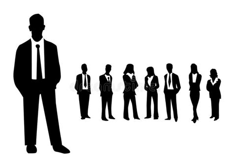 Business People Vector Illustration Stock Vector Illustration Of