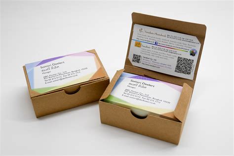 Business card template with mobile user interface. Business Card Boxes | Tanabutr