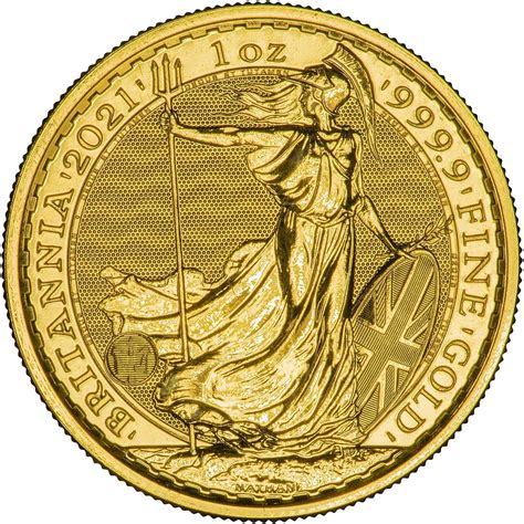 2021 1oz Gold Britannia Bullion Coin Chards £165156