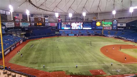 Tropicana Field Section 319 Tampa Bay Rays