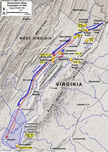 Civil War Shenandoah Valley Campaign Campaigns History