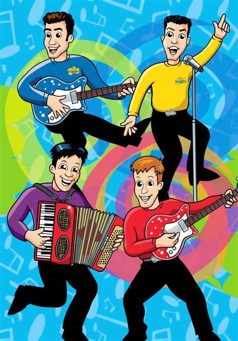 The Cartoon Wiggles Poster 2000 2003 By Seanscreations1 On Deviantart