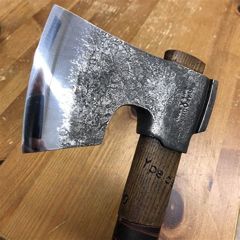 Hand Forged Two Handed Axe Based On An Axe From The Grave At Etsy In
