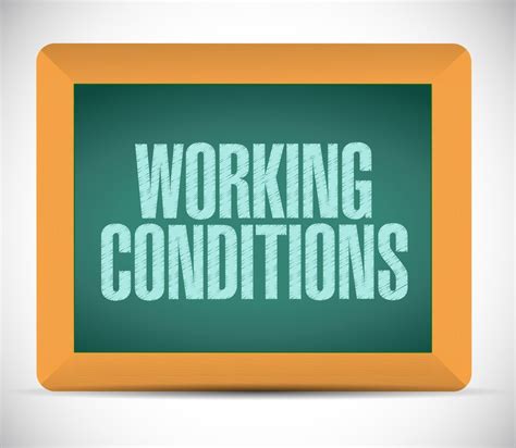 Shutterstock188664515 By Alexmillos Working Conditions Sign Message