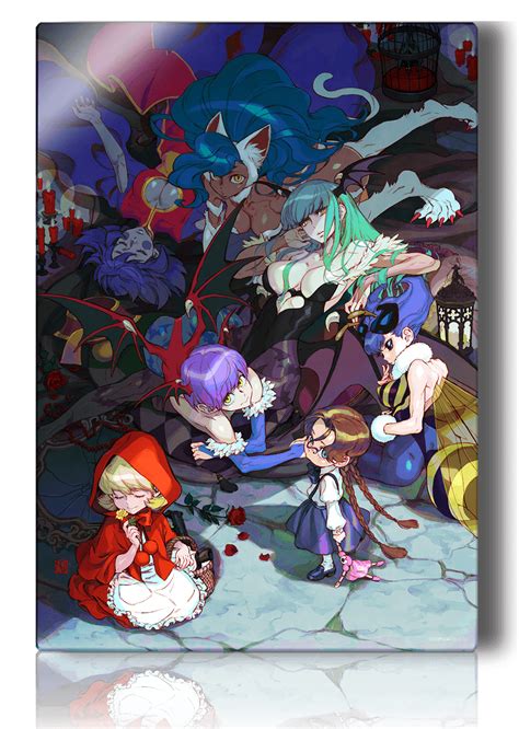 new darkstalkers 27th anniversary art makes us want a new game yet again nintendo wire