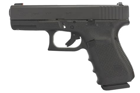 Glock 19 Gen4 Proglo 9mm 15 Round Pistol With Front Night Sight Made