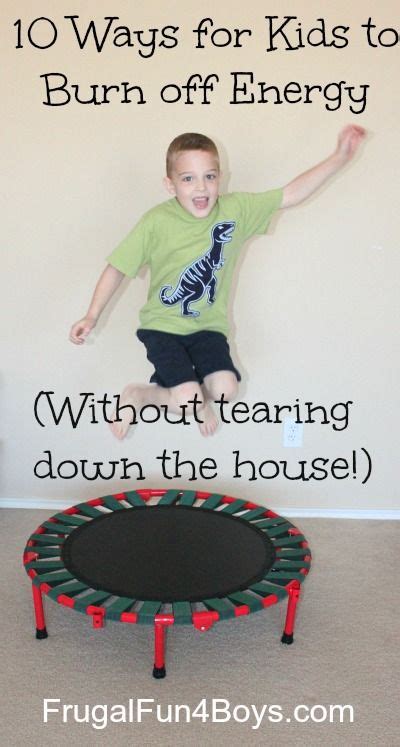 10 Ways For Kids To Burn Off Energy Without Tearing Down The House