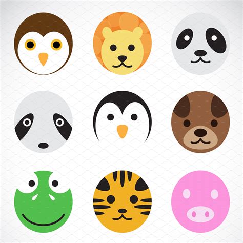 Animal Vector Icons Icons ~ Creative Market