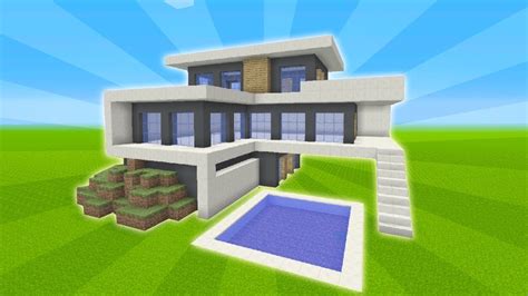 Modern House Minecraft Tutorial