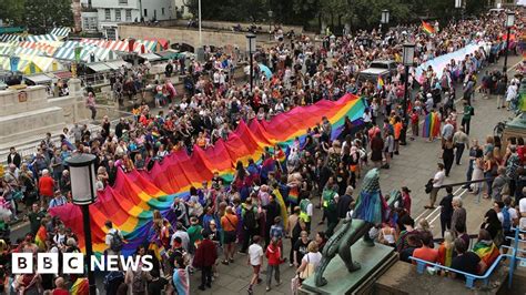 In Pictures Thousands March For Norwich Pride Bbc News