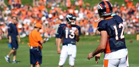 Broncos Quarterback Scoreboard One Play Tips The Scale