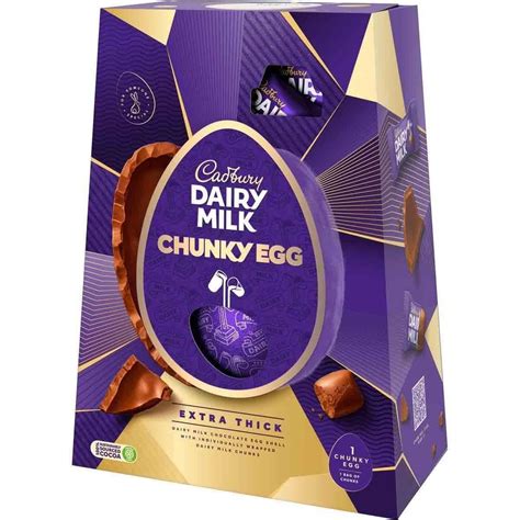Cadbury Dairy Milk Chunky Ultimate Egg 400g Extra Thick Chocolate