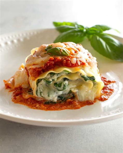 Spinach Lasagna Roll Ups The Girl Who Ate Everything