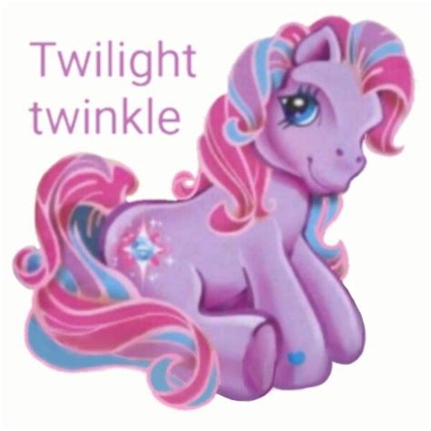 Twilight Twinkle Vintage My Little Pony New My Little Pony Pony