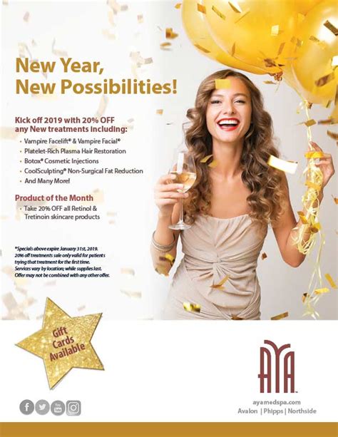 Start The New Year In Style At Aya™ Medical Spa