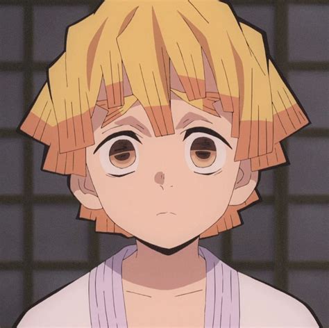 Zenitsu Agatsuma Anime Demon Boy Cute Anime Boy Cute