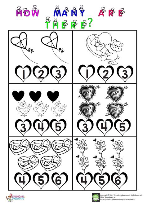 Valentine Day Worksheet Preschoolplanet