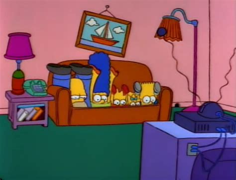 Legs Behind Head Couch Gag Simpsons Wiki Fandom