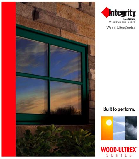 Integrity® From Marvin Wood Ultrex® Series By Ben Velker Issuu