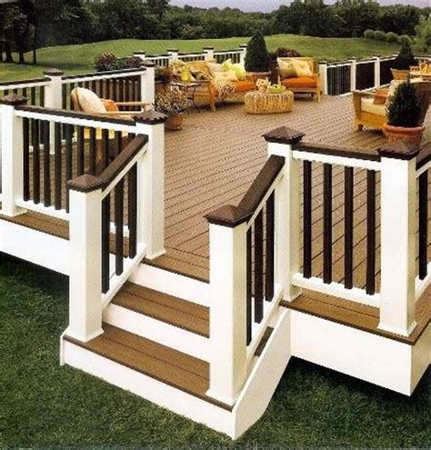 While wood deck railing designs are usually chosen for aesthetics, this deck railing has a practical even simple deck railing designs can add style to an outdoor space, especially if you employ a little. Best 25+ Simple deck ideas ideas on Pinterest | Backyard ...