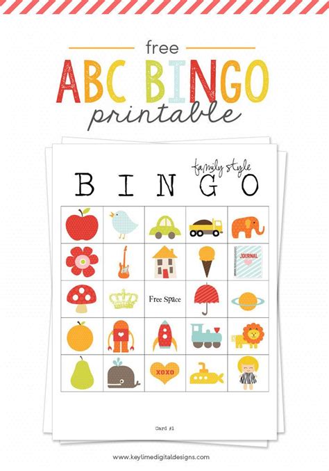 Printable Abc Bingo