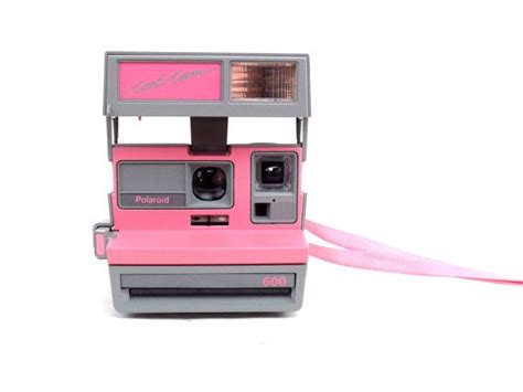 Polaroid Pink Camera Polaroid Cool Cam 600 80s Camera Instant Camera